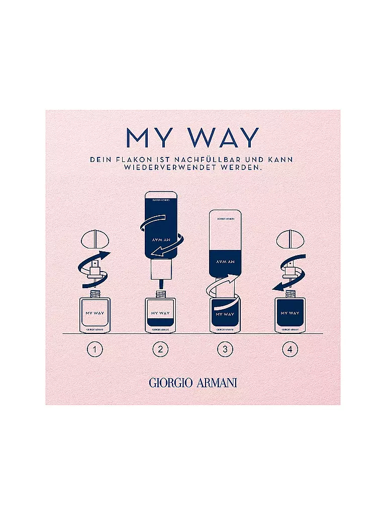 ARMANI | My Way Eau de Parfum 90 ml Ricaricabile | 