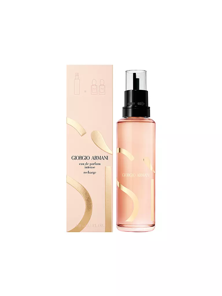 ARMANI | Si Intense Eau de Parfum 100ml Flacone di Ricarica | Senza colore