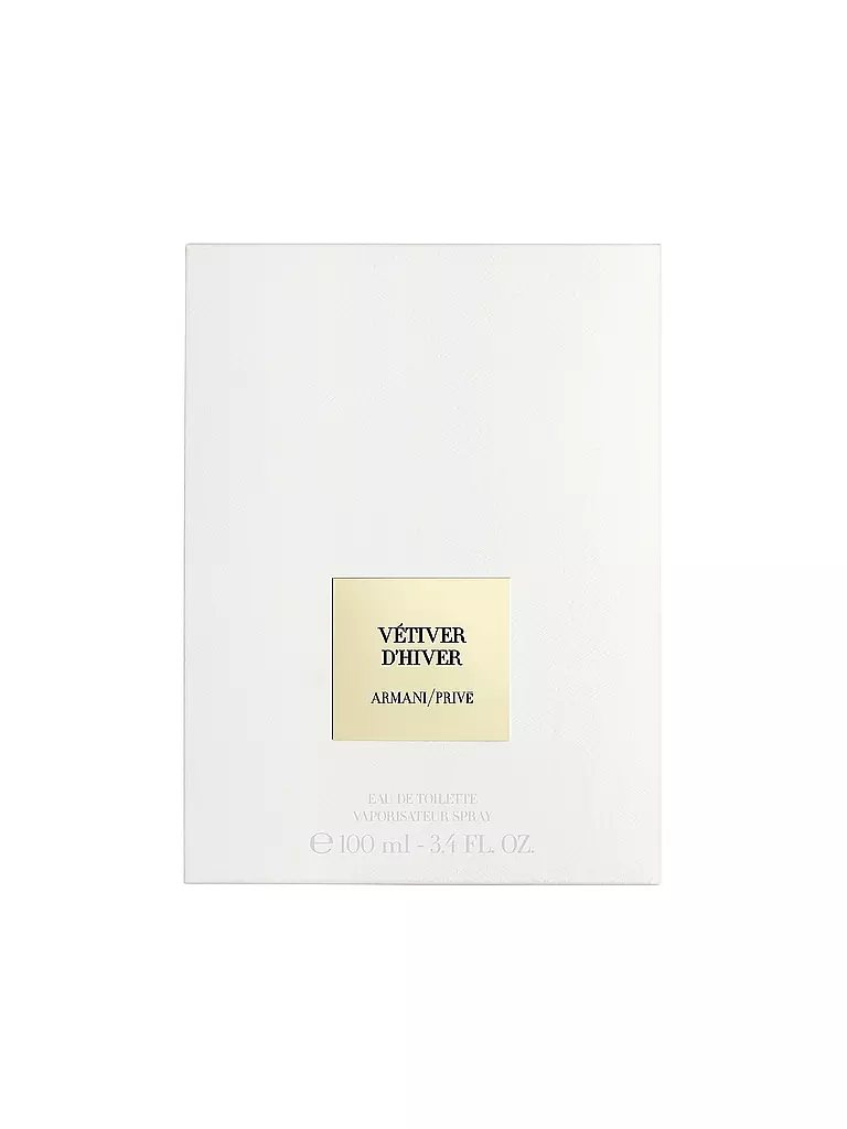 ARMANI/PRIVÉ | Vétiver D'Hiver Eau de Toilette 100ml | Senza colore