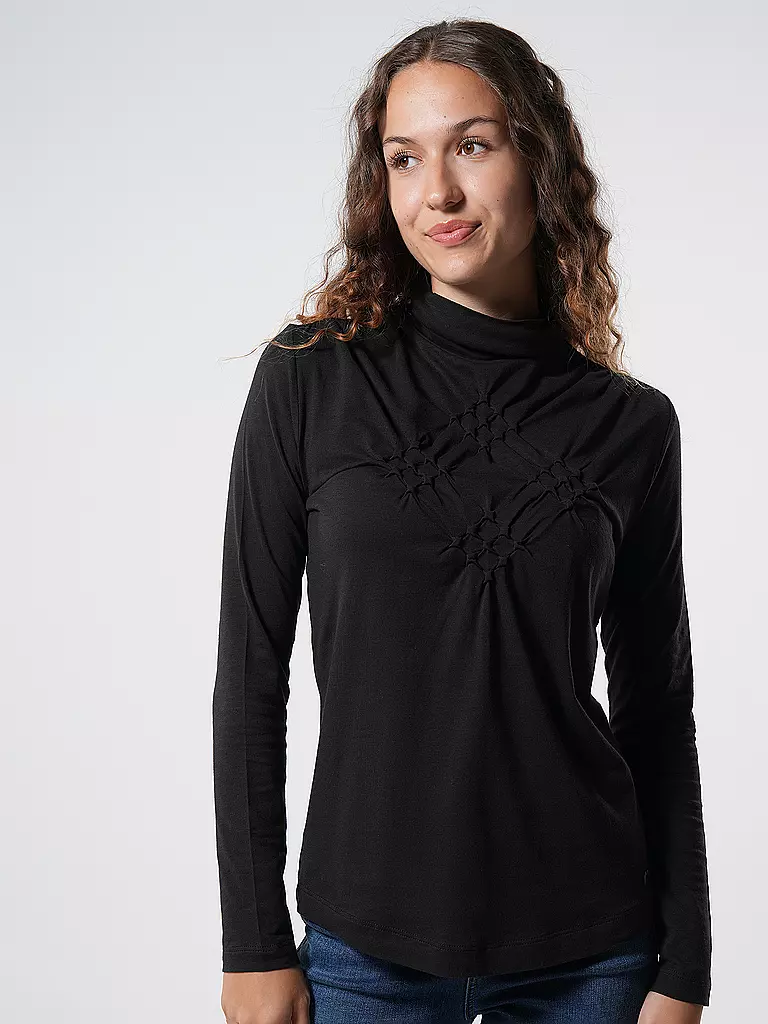 ARMARGENTUM | Langarmshirt KEA | Nero