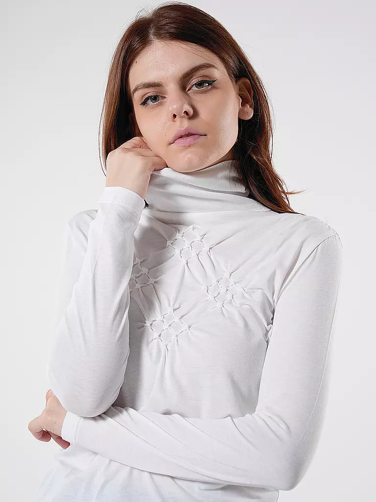 ARMARGENTUM | Langarmshirt KEA | Bianco