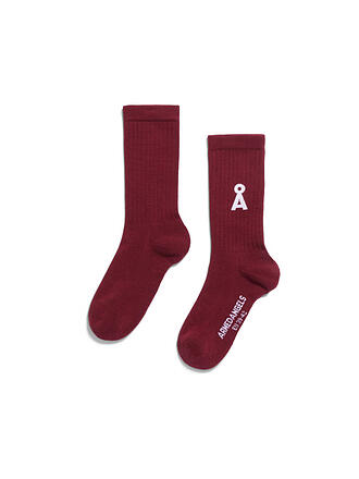 ARMEDANGELS | Calzini SAAMUS velvet red