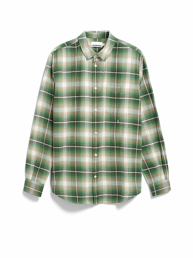 Camicia Regular Fit verde M