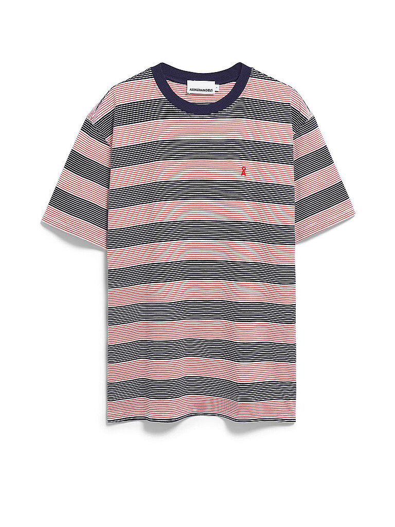 Armedangels T-Shirt MAARKOS blu S