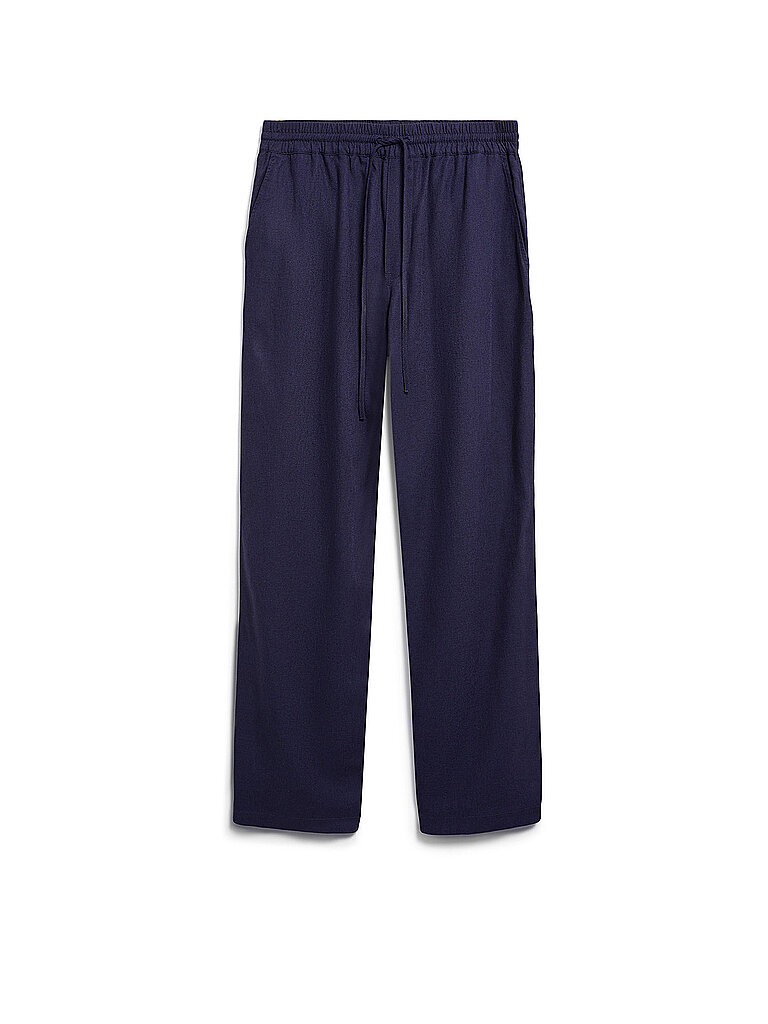 Pantaloni di lino LUKAA LINO blu 33