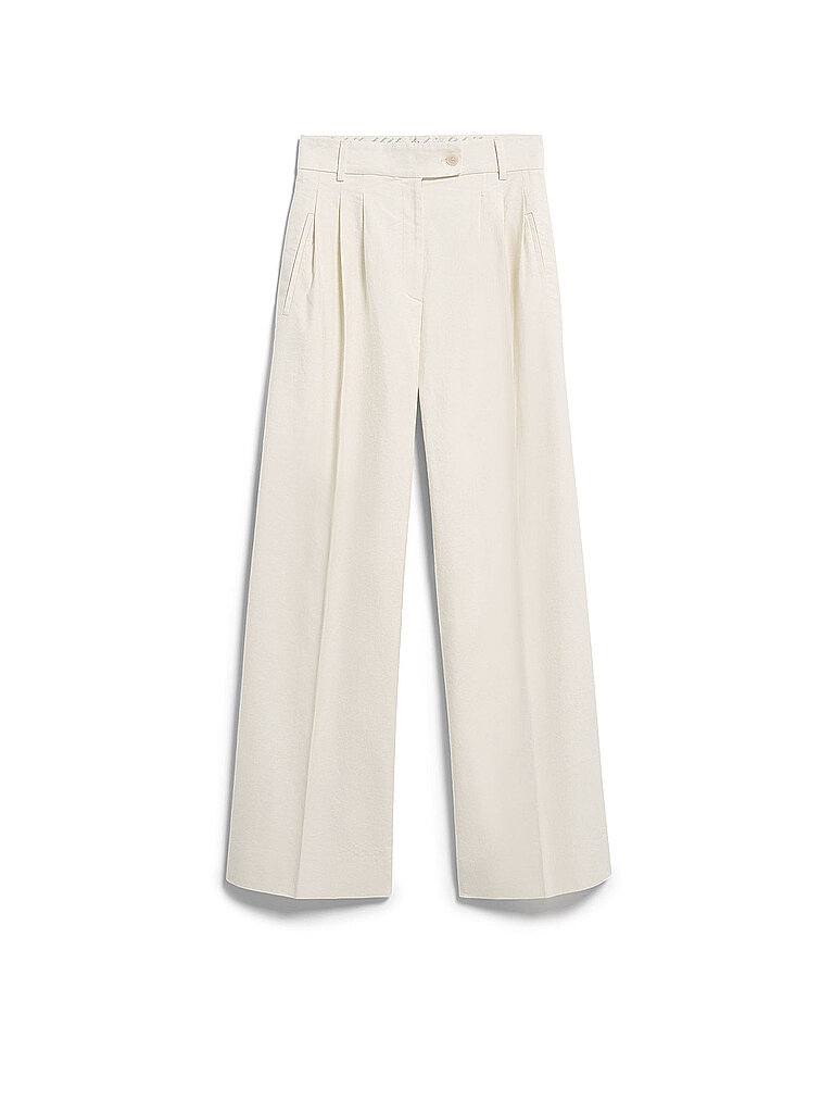 Pantaloni Marlene crema S