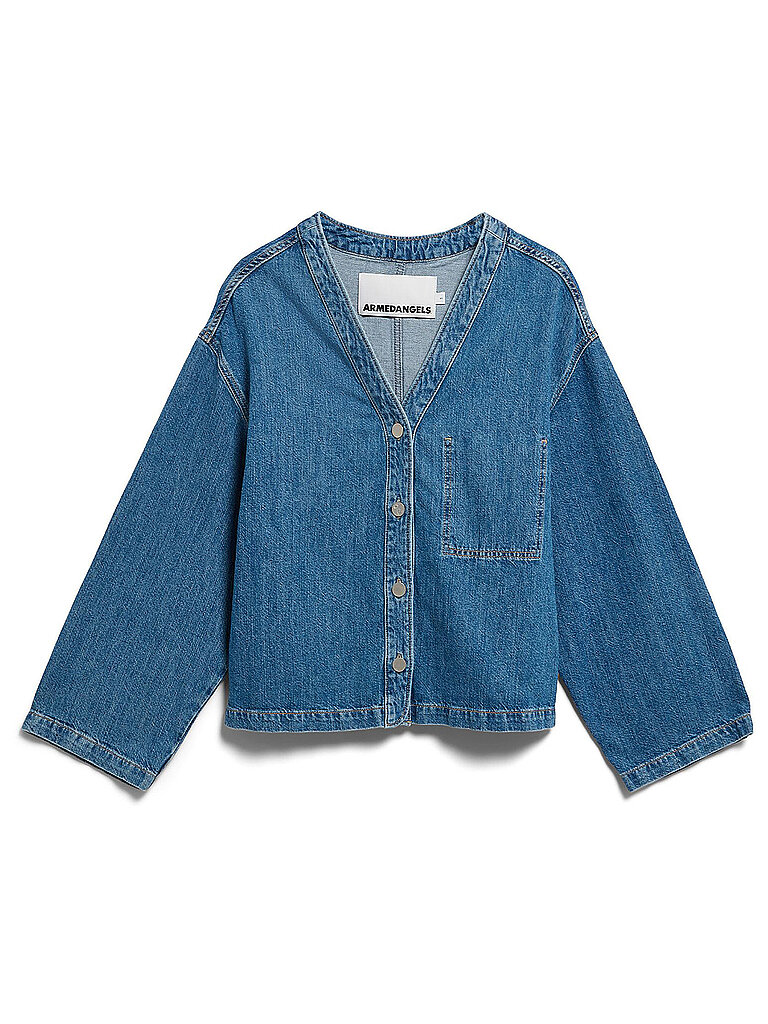 Armedangels Giacca di jeans blu M