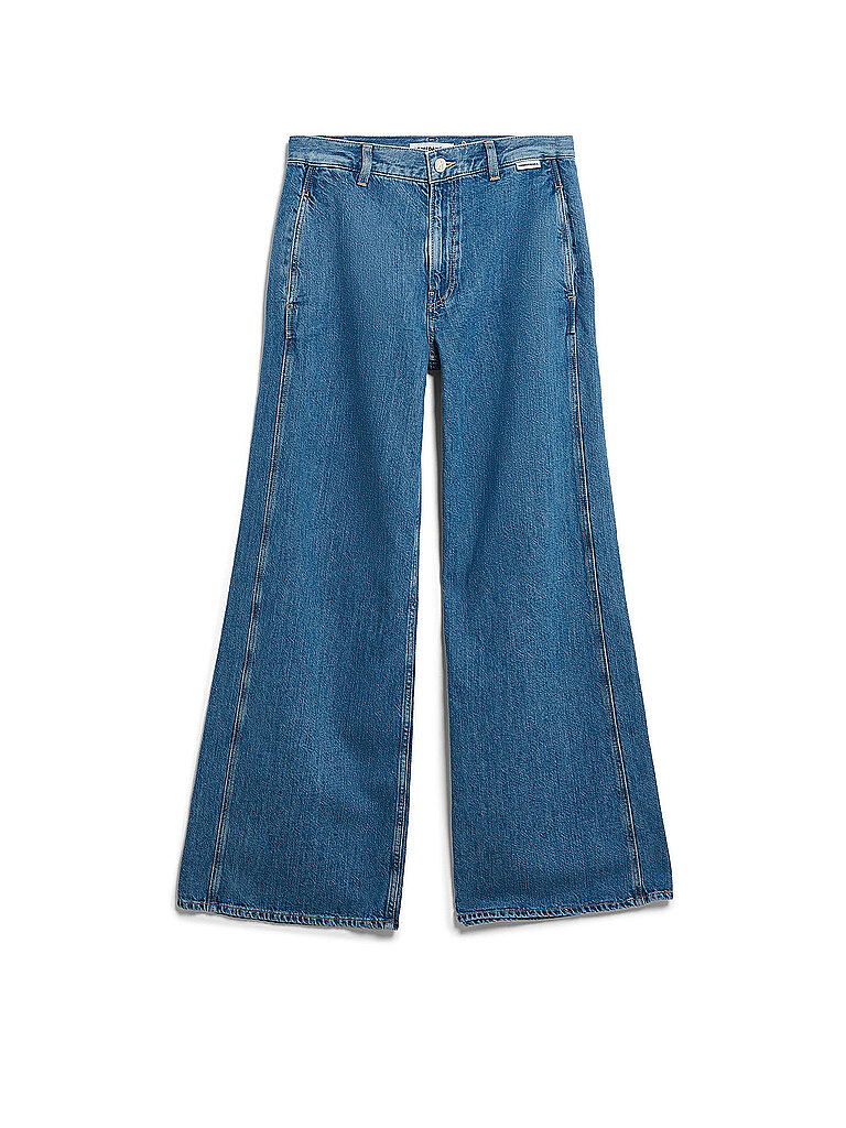 Jeans a gamba larga blu 32/L32