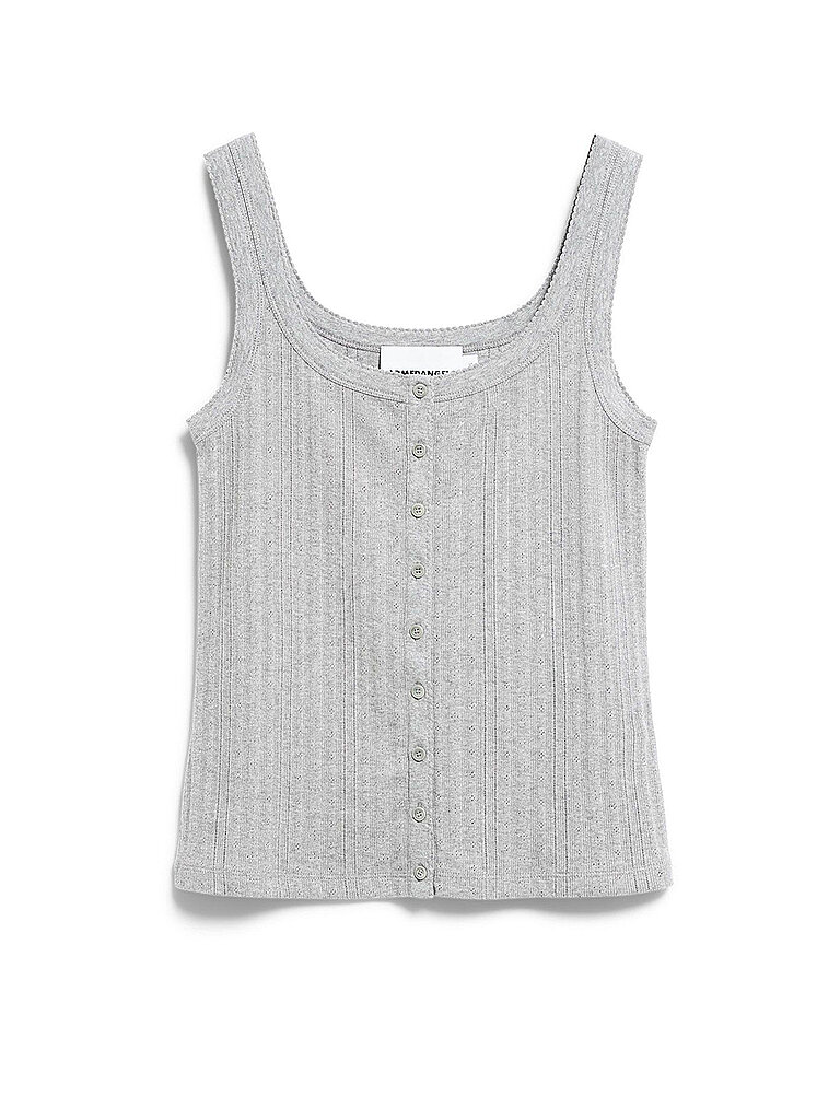 Top POINTELLE grigio chiaro S
