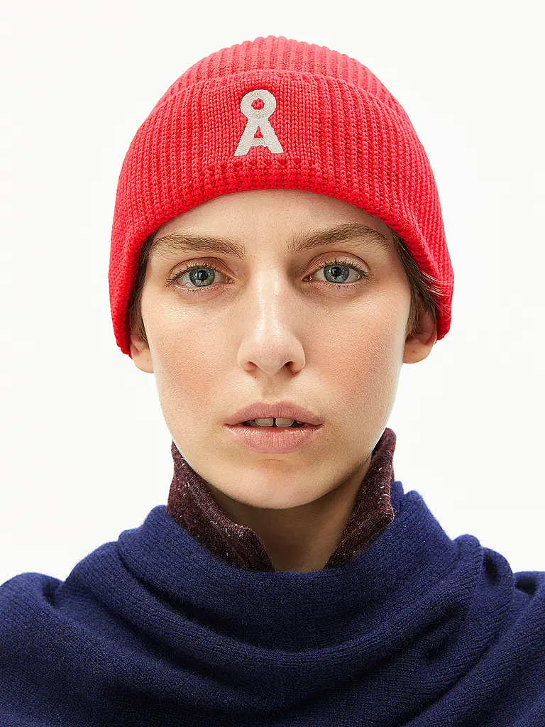 ARMEDANGELS | Berretto - Cuffia NILDAAO COTTON | Rosso