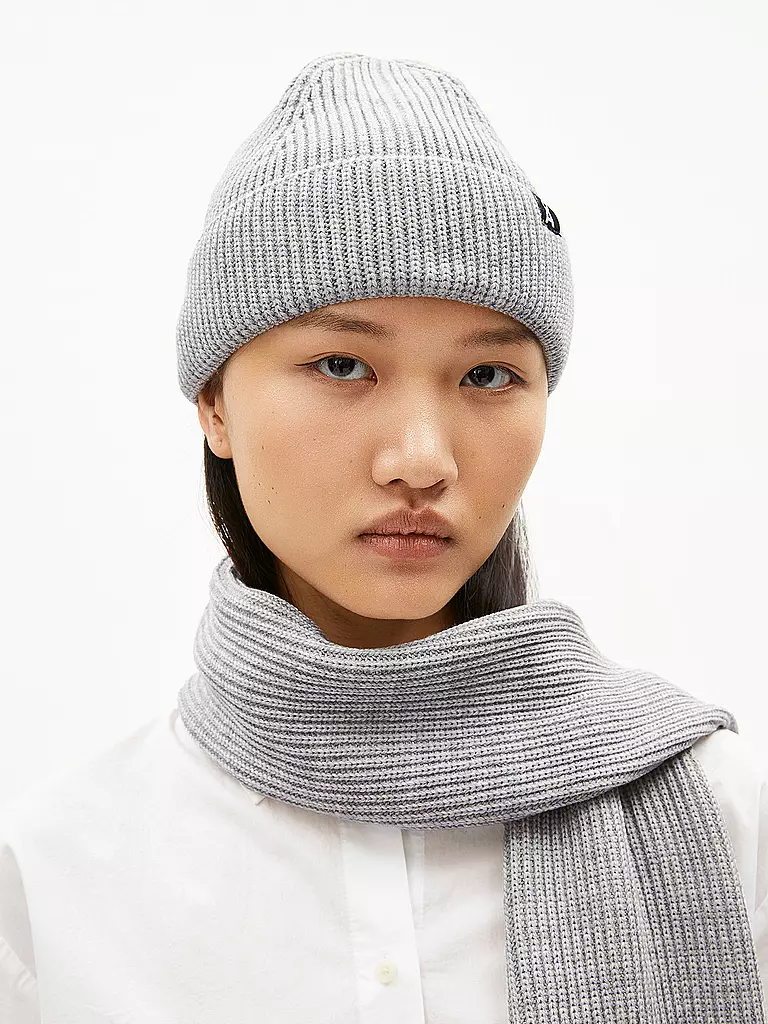 ARMEDANGELS | Berretto - Cuffia NILDAAO | Grigio chiaro