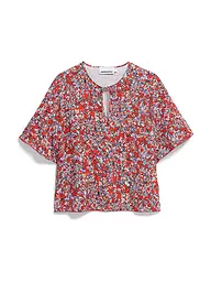ARMEDANGELS | Blusa ANDRIKAA MOSAIC | Rosso