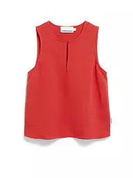 ARMEDANGELS | Blusa RAFALAA LINO | Rosso