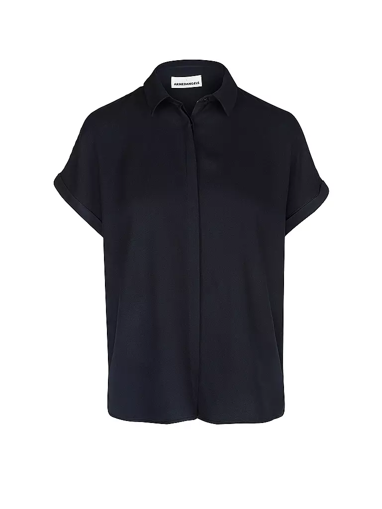 ARMEDANGELS | Bluse ZONJAA | Blu scuro