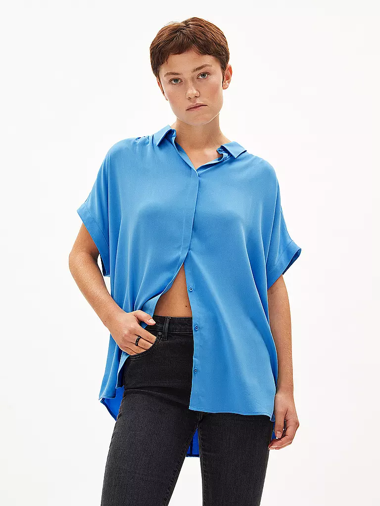 ARMEDANGELS | Bluse ZONYAA | Blu