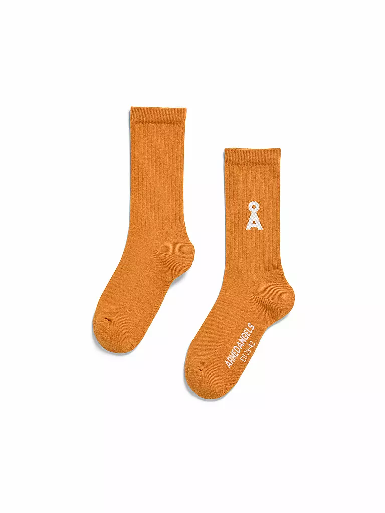 ARMEDANGELS | Calze SAAMUS BOLD amberglow | Arancione