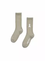 ARMEDANGELS | Calzini SAAMUS BOLD rosso scarlatto | Beige