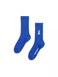 ARMEDANGELS | Calzini SAAMUS BOLD oatmilk black | Blu