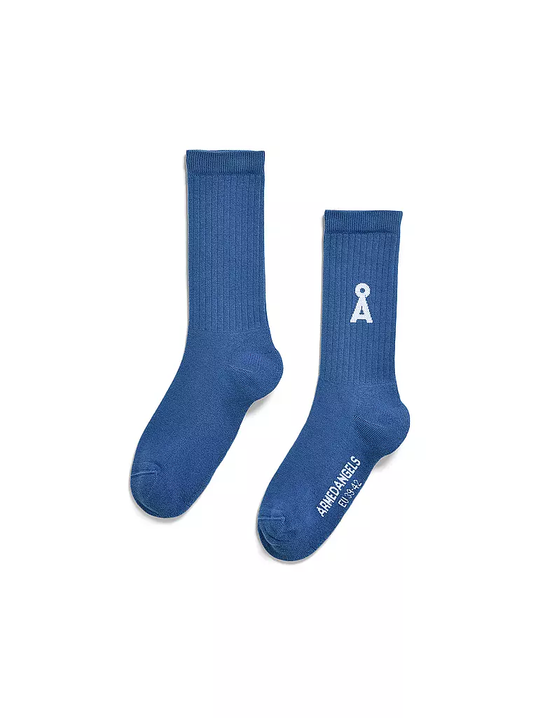 ARMEDANGELS | Calzini SAAMUS BOLD dark morning | Blu