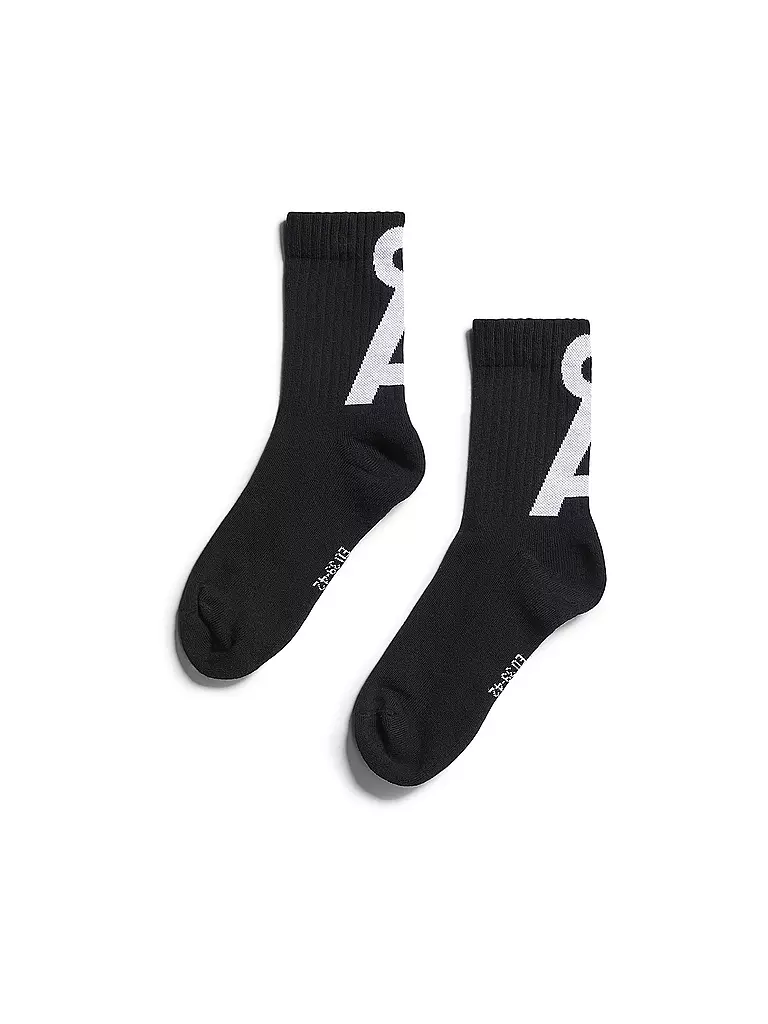 ARMEDANGELS | Calzini SAAMUS nero bianco | Nero