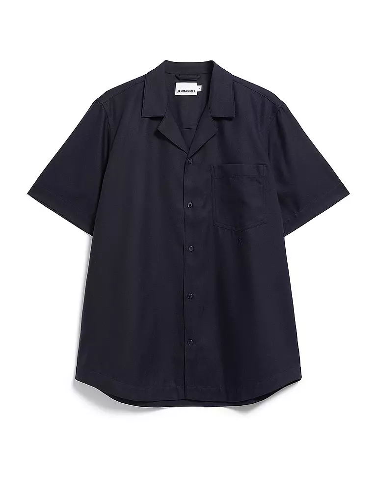 ARMEDANGELS | Camicia BAARTEK | Blu scuro