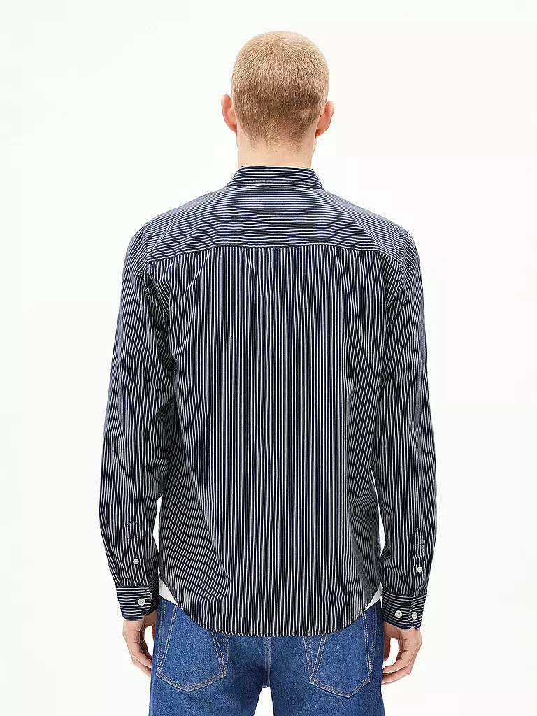 ARMEDANGELS | Camicia Casual Fit QUAASA STRIPES | Blu