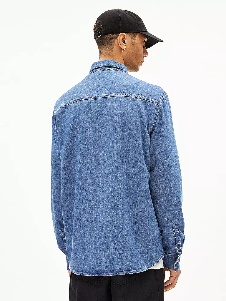 ARMEDANGELS | Camicia di jeans BAASO | Blu