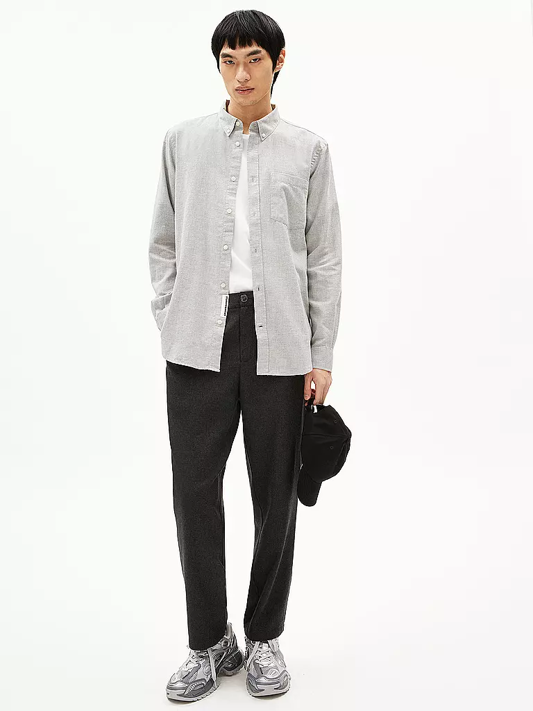 ARMEDANGELS | Camicia regular fit ARAAMO | Grigio chiaro