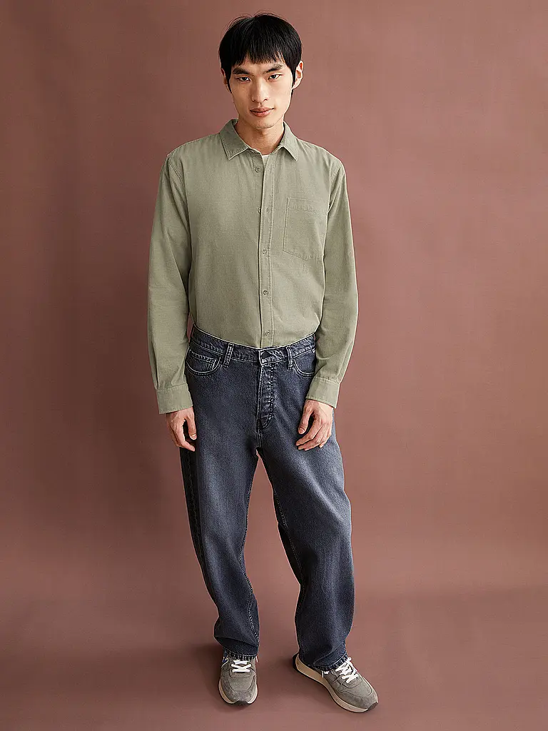 ARMEDANGELS | Camicia regular fit SAAMY | Marrone chiaro