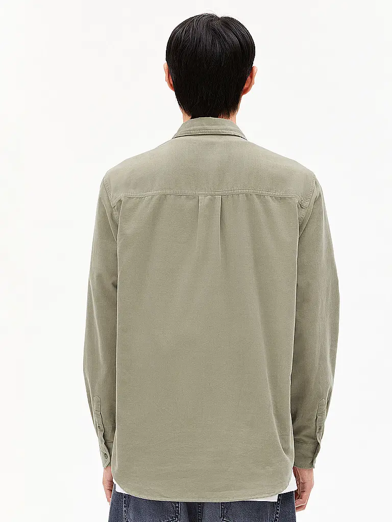 ARMEDANGELS | Camicia regular fit SAAMY | Marrone chiaro
