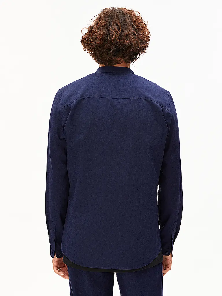 ARMEDANGELS | Camicia Regular Fit VAALERONIMUS | Blu