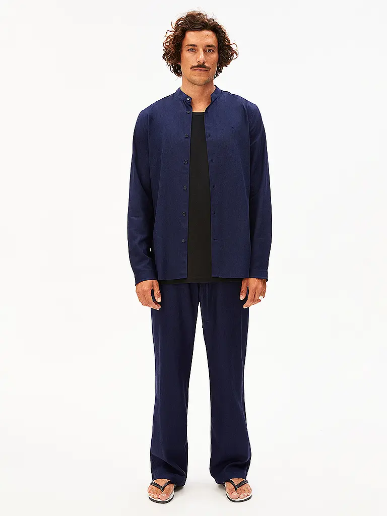 ARMEDANGELS | Camicia Regular Fit VAALERONIMUS | Blu