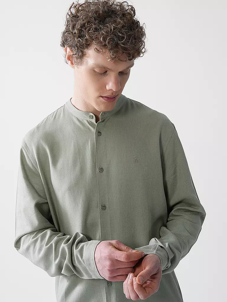 ARMEDANGELS | Camicia Regular Fit VAALERONIMUS | Verde chiaro
