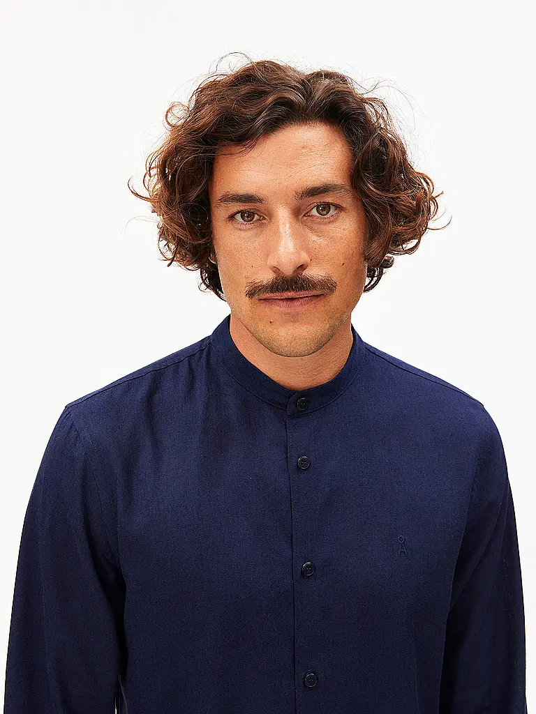 ARMEDANGELS | Camicia Regular Fit VAALERONIMUS | Blu