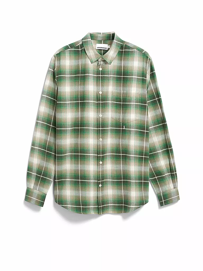 ARMEDANGELS | Camicia Regular Fit | Verde