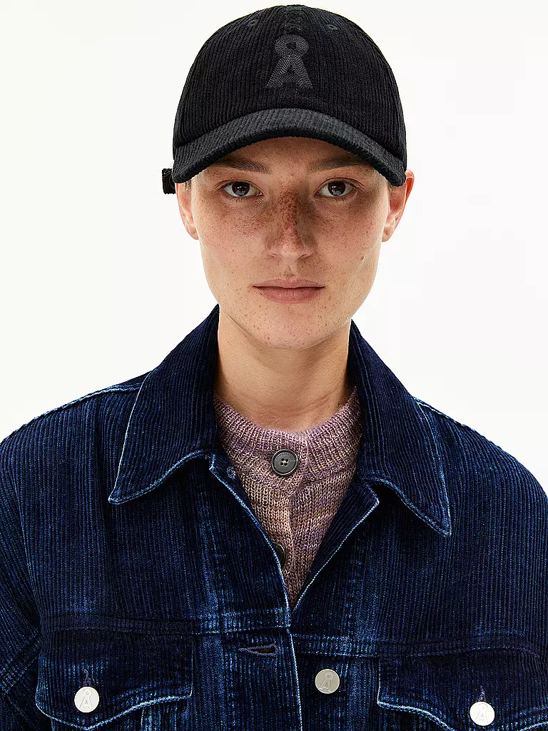 ARMEDANGELS | Cappello YENAAS CORDUROY | Nero