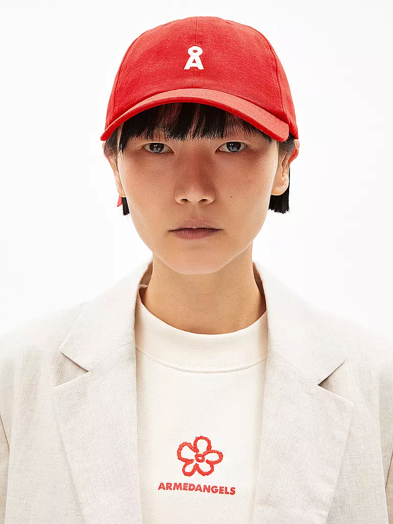 ARMEDANGELS | Cappello YENAAS | Rosso