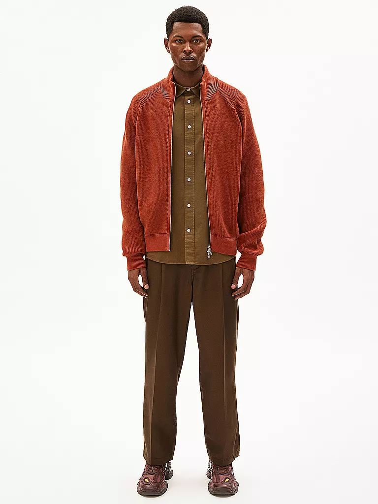 ARMEDANGELS | Cardigan AARTYOM | Arancione