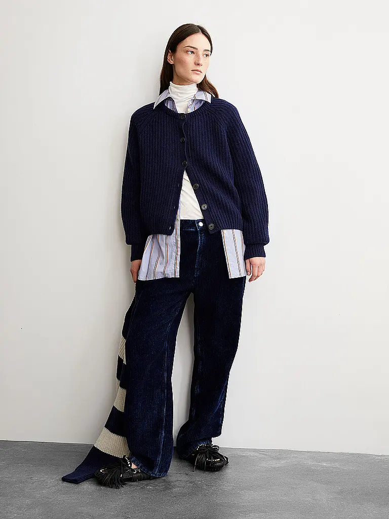 ARMEDANGELS | Cardigan SELMAA | Blu scuro