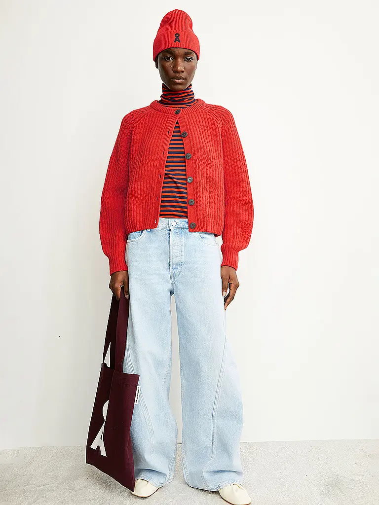 ARMEDANGELS | Cardigan SELMAA | Rosso