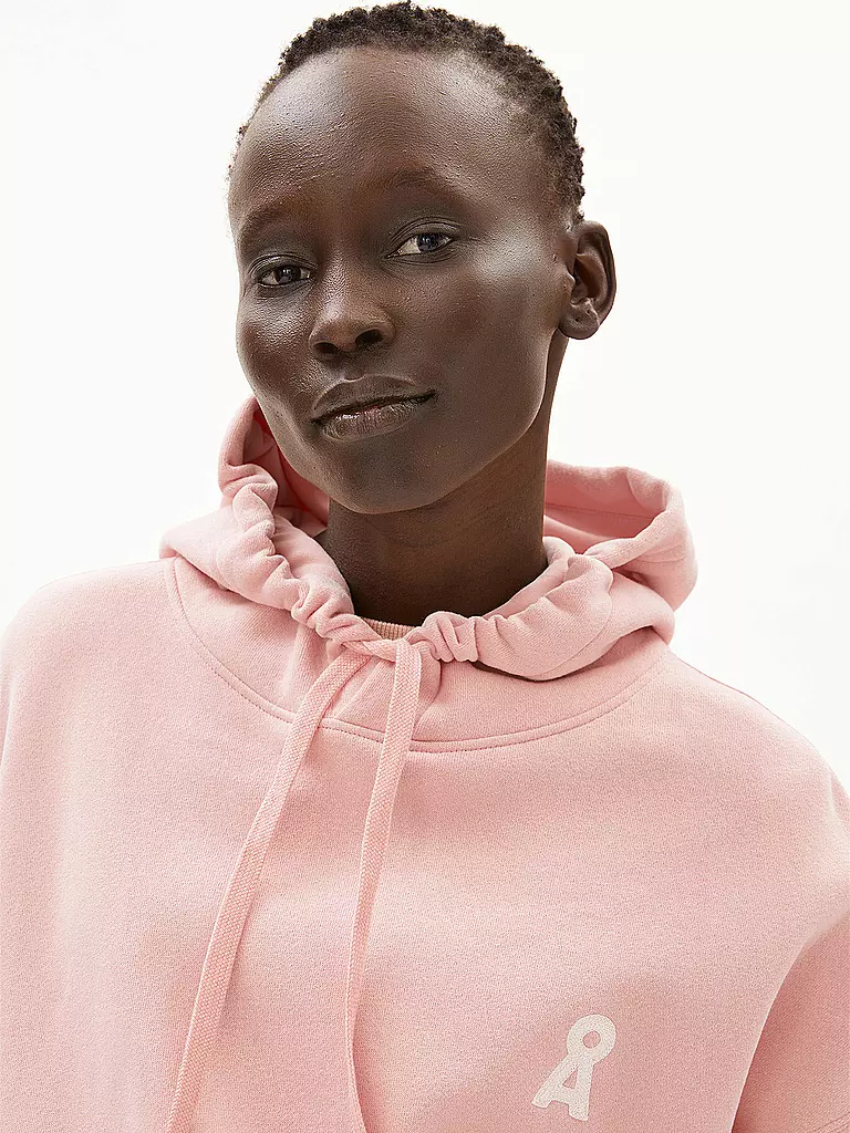 ARMEDANGELS | Felpa con cappuccio - Hoodie FRANCISARAA | Rosa