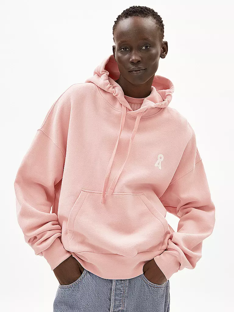 ARMEDANGELS | Felpa con cappuccio - Hoodie FRANCISARAA | Rosa
