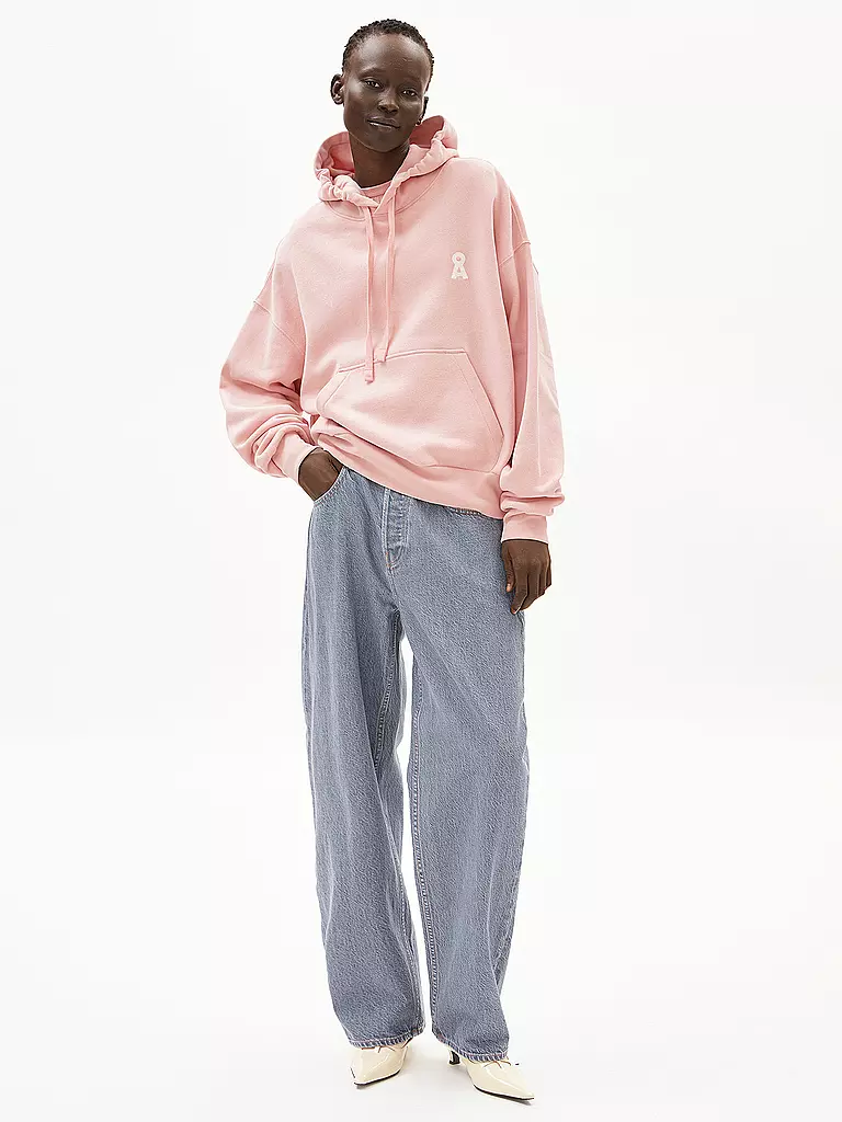 ARMEDANGELS | Felpa con cappuccio - Hoodie FRANCISARAA | Rosa