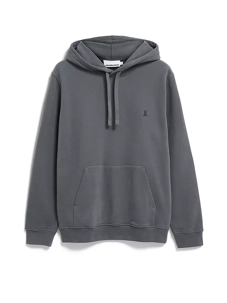 ARMEDANGELS | Felpa con cappuccio - Hoodie PAARLO LOOP | Grigio