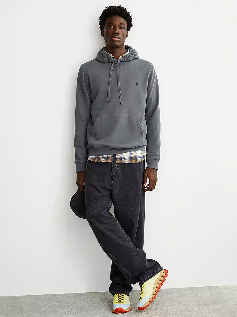 ARMEDANGELS | Felpa con cappuccio - Hoodie PAARLO LOOP | Grigio