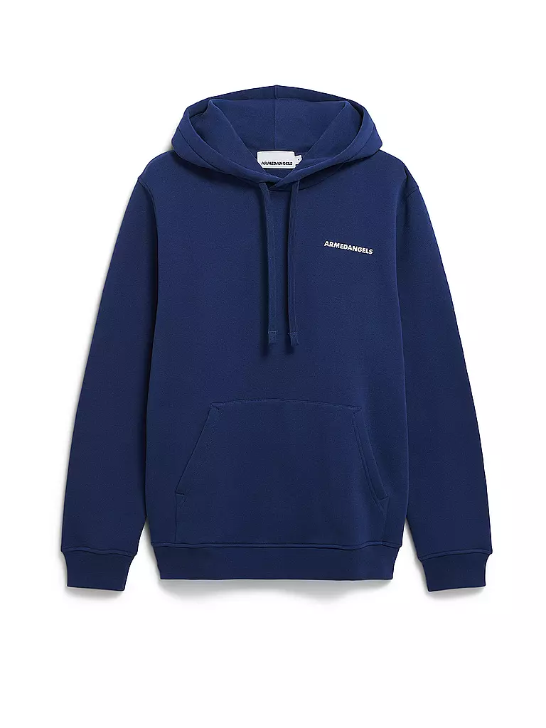 ARMEDANGELS | Felpa con cappuccio - Hoodie PAARLO | Blu scuro