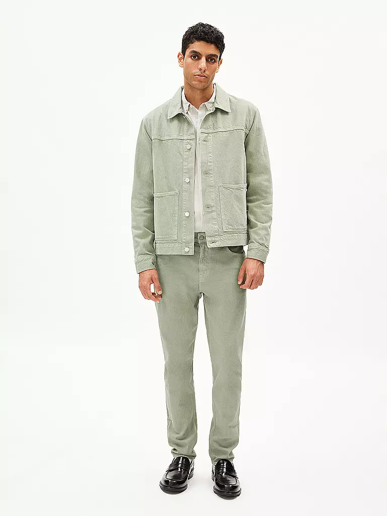 ARMEDANGELS | Giacca di jeans EVAAN | Verde chiaro