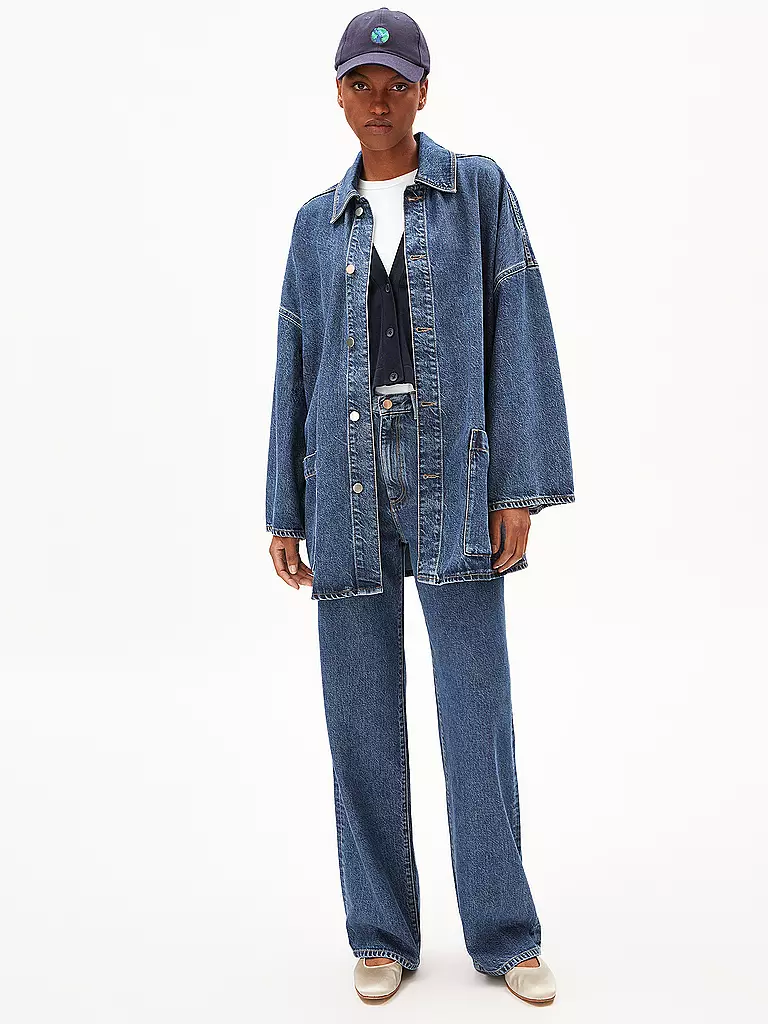 ARMEDANGELS | Giubbotto di jeans DRAAPY | Blu