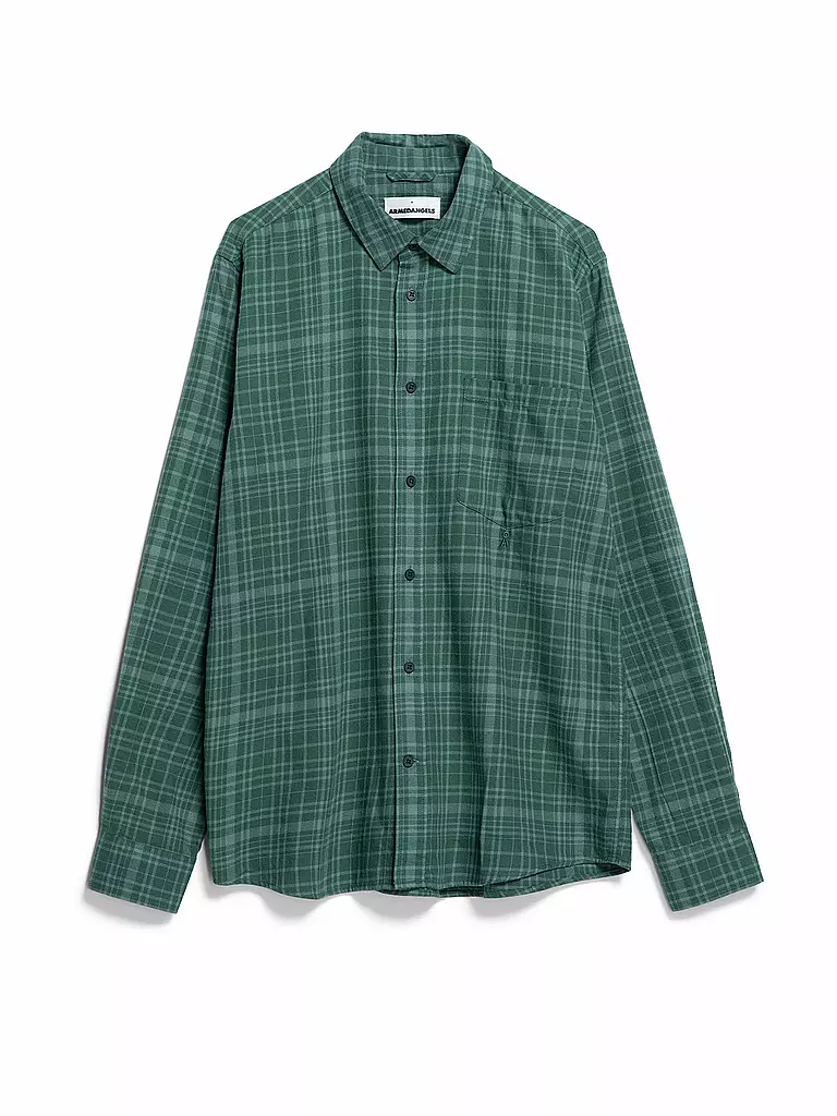 ARMEDANGELS | Hemd AARSENIO | Verde scuro