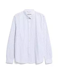 ARMEDANGELS | Hemd Casual Fit QUAASA STRIPES | Bianco